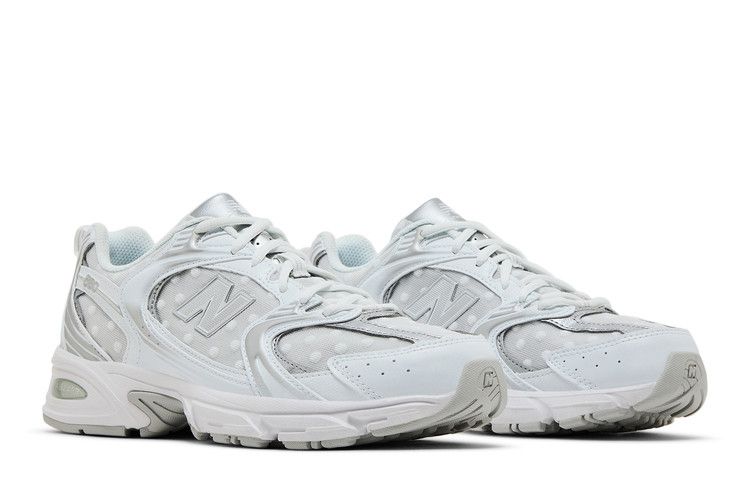 New Balance 530 Silver Metallic Polka Dots