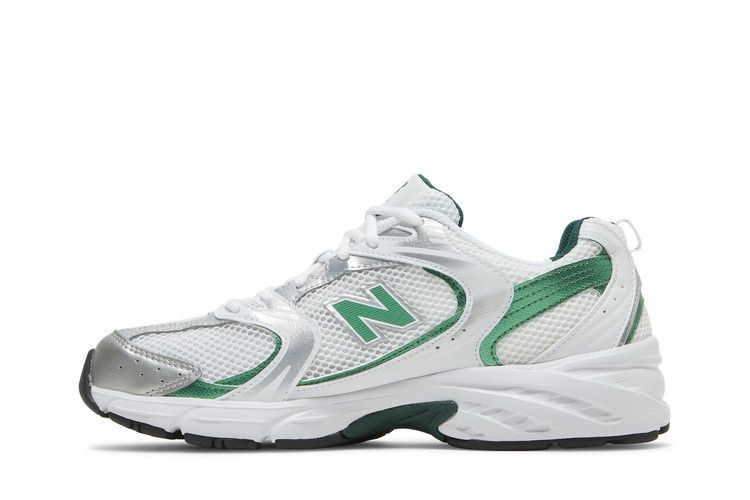 New Balance 530 White Nightwatch Green