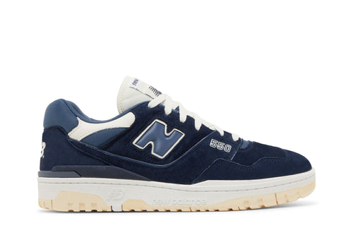 New Balance 550 Natural Indigo Suede