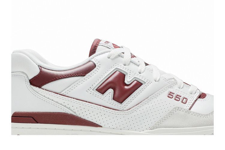 New Balance 550 Sea Salt Burgundy