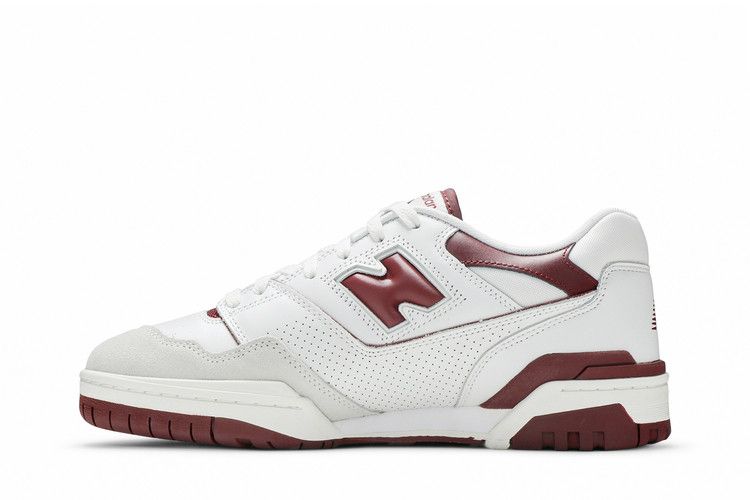 New Balance 550 Sea Salt Burgundy