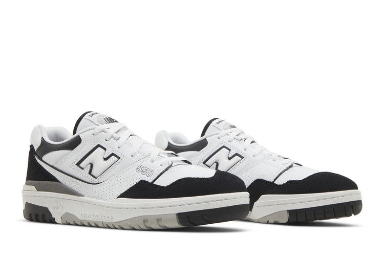 New Balance 550 White Black Rain Cloud
