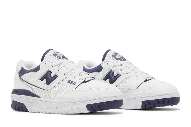New Balance 550 White Dark Mercury