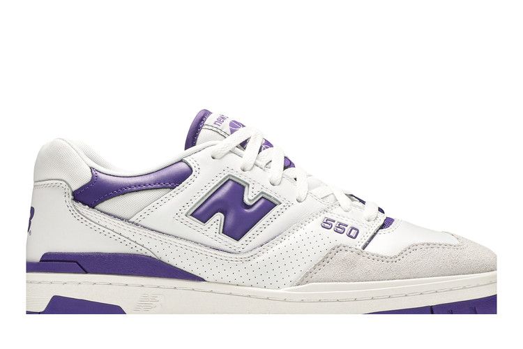 New Balance 550 White Purple