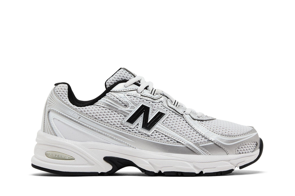 New Balance 740 White Silver Metallic Navy