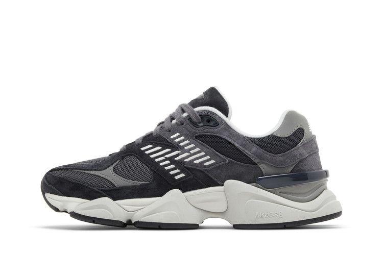 New Balance 9060 Black Phantom Magnet Silver Metallic