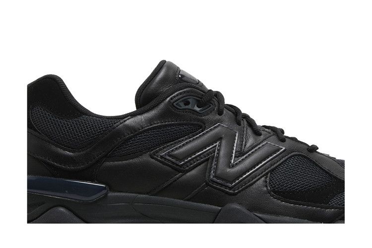 New Balance 9060 Triple Black Leather