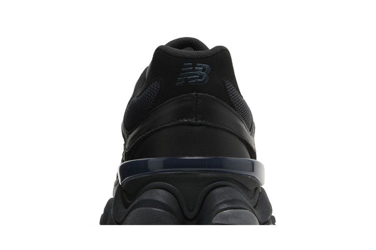 New Balance 9060 Triple Black Leather