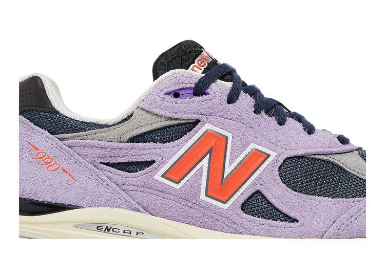 New Balance 990 V3 Made In USA Teddy Santis Raw Amethyst