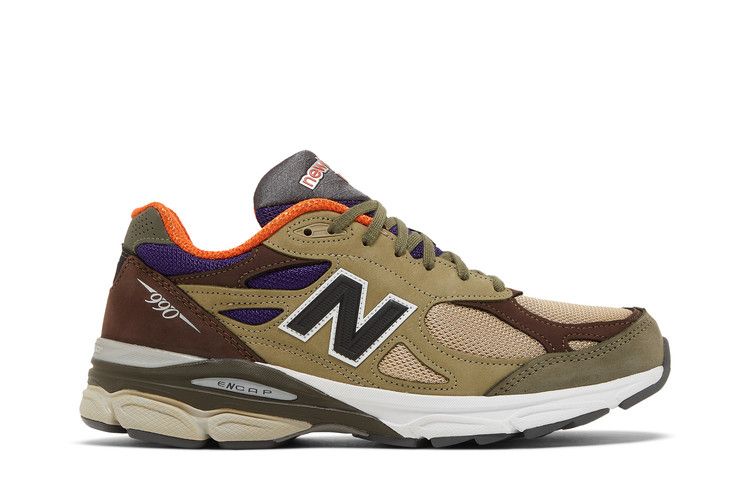 New Balance 990 V3 Made In Usa Tan Blue