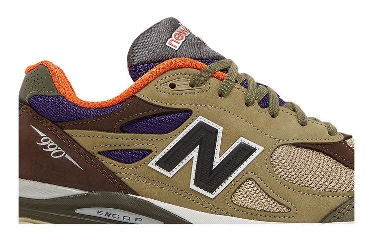 New Balance 990 V3 Made In Usa Tan Blue