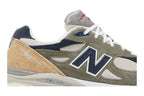 New Balance 990 v3 Made In USA Green Cream