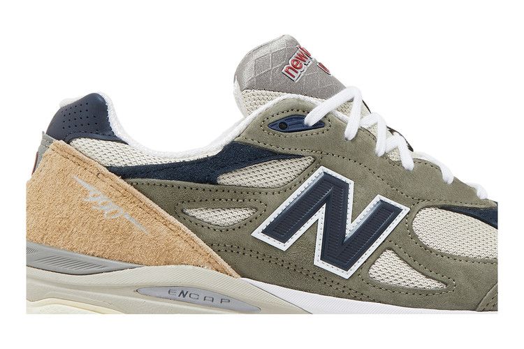 New Balance 990 v3 Made In USA Green Cream