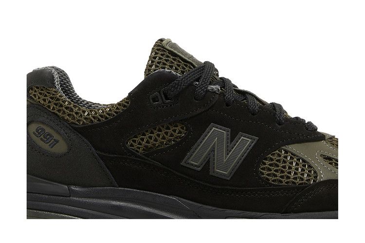New Balance 991v2 MiUK Stone Island Black