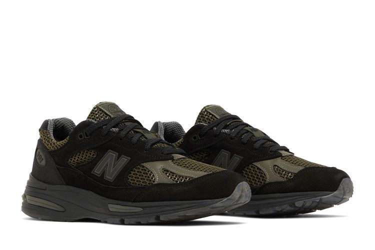 New Balance 991v2 MiUK Stone Island Black
