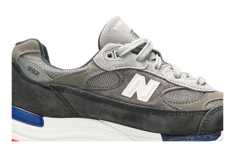 New Balance 992 Grey Blue Red