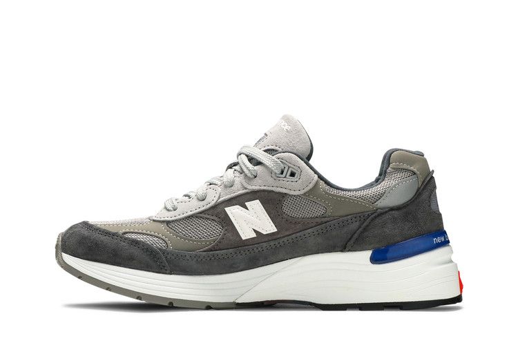New Balance 992 Grey Blue Red