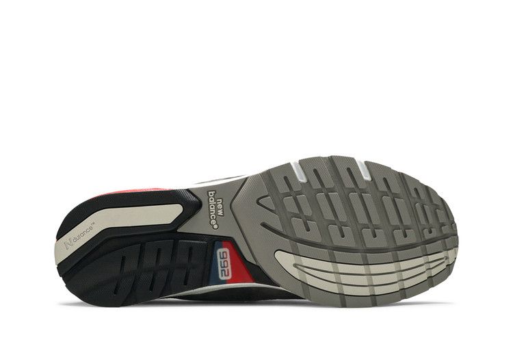 New Balance 992 Grey Blue Red