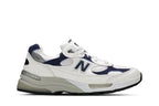 New Balance 992 White Navy