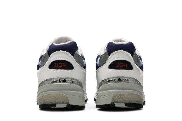 New Balance 992 White Navy