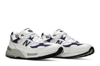 New Balance 992 White Navy