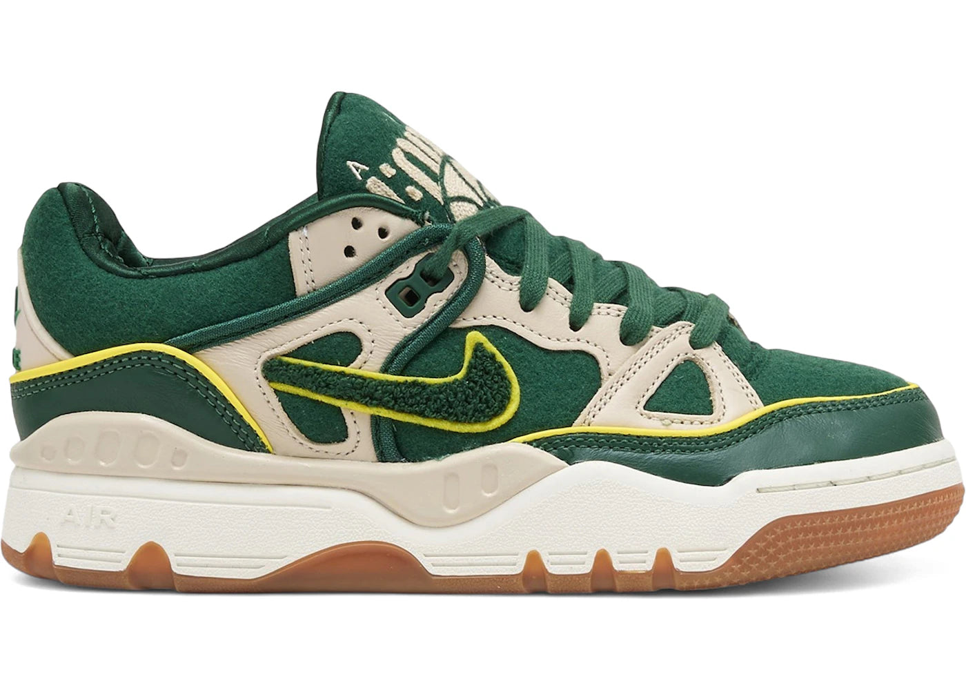 Air Force 3 Low SP Nigo College Pack Forest Green - HV5032-300