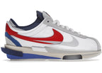 Nike Cortez 4.0 Sacai White University Red Blue - DQ0581-100