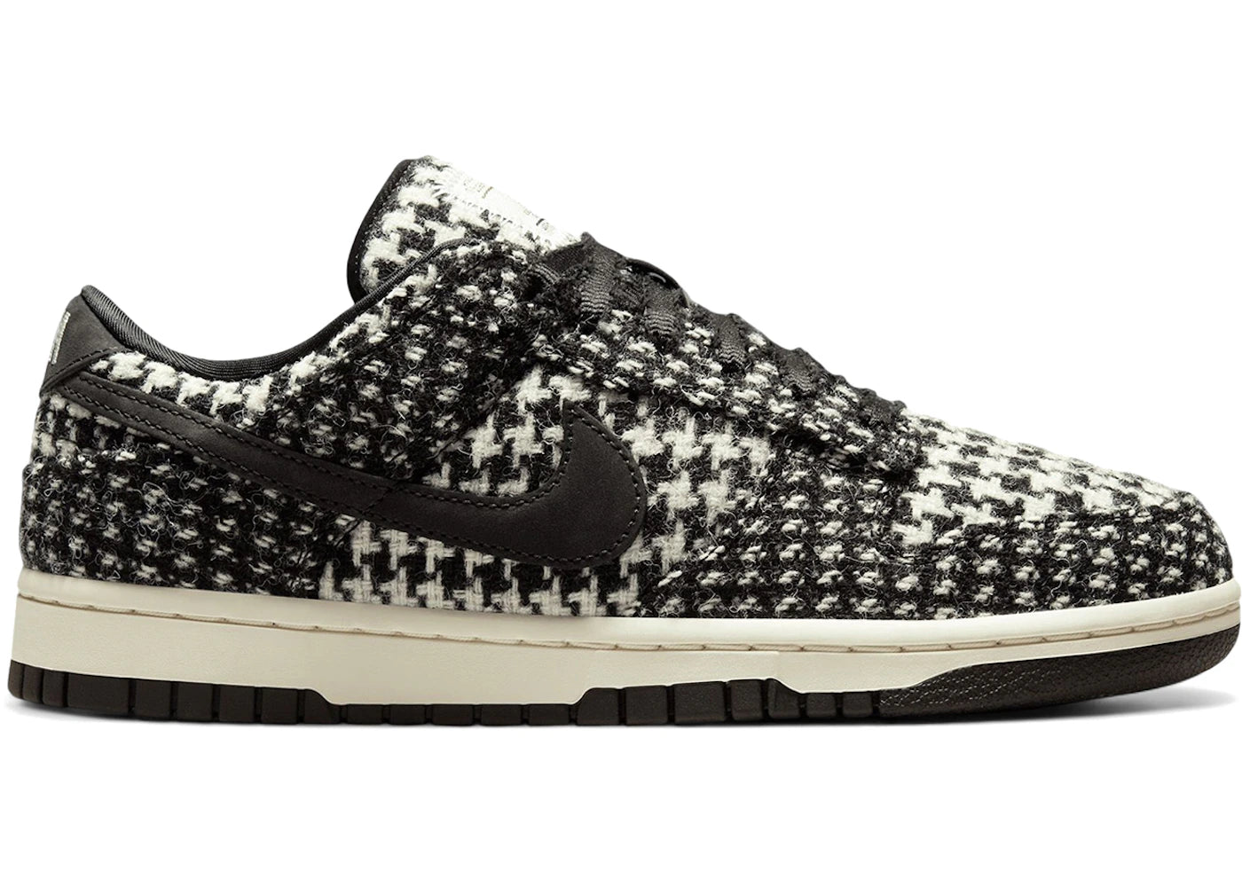 Dunk Low Harris Tweed White Black Multi - HQ5036-901