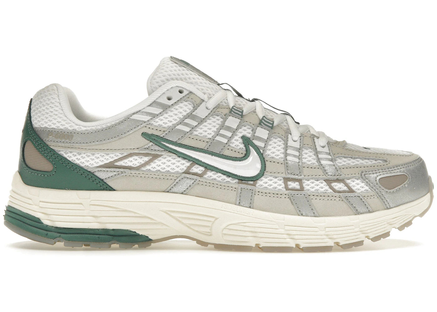 Nike P-6000 Premium Light Bone Bicoastal Green - HF4308-072