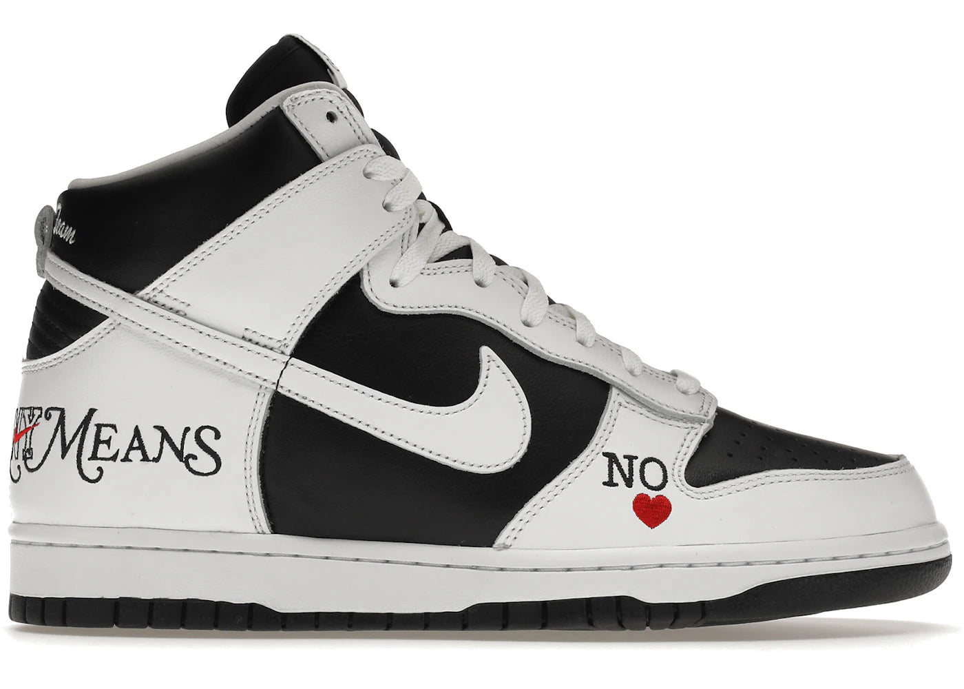 Nike SB Dunk High Supreme By Any Means Black - DN3741-002