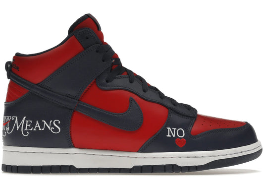 Nike SB Dunk High Supreme By Any Means Navy - DN3741-600