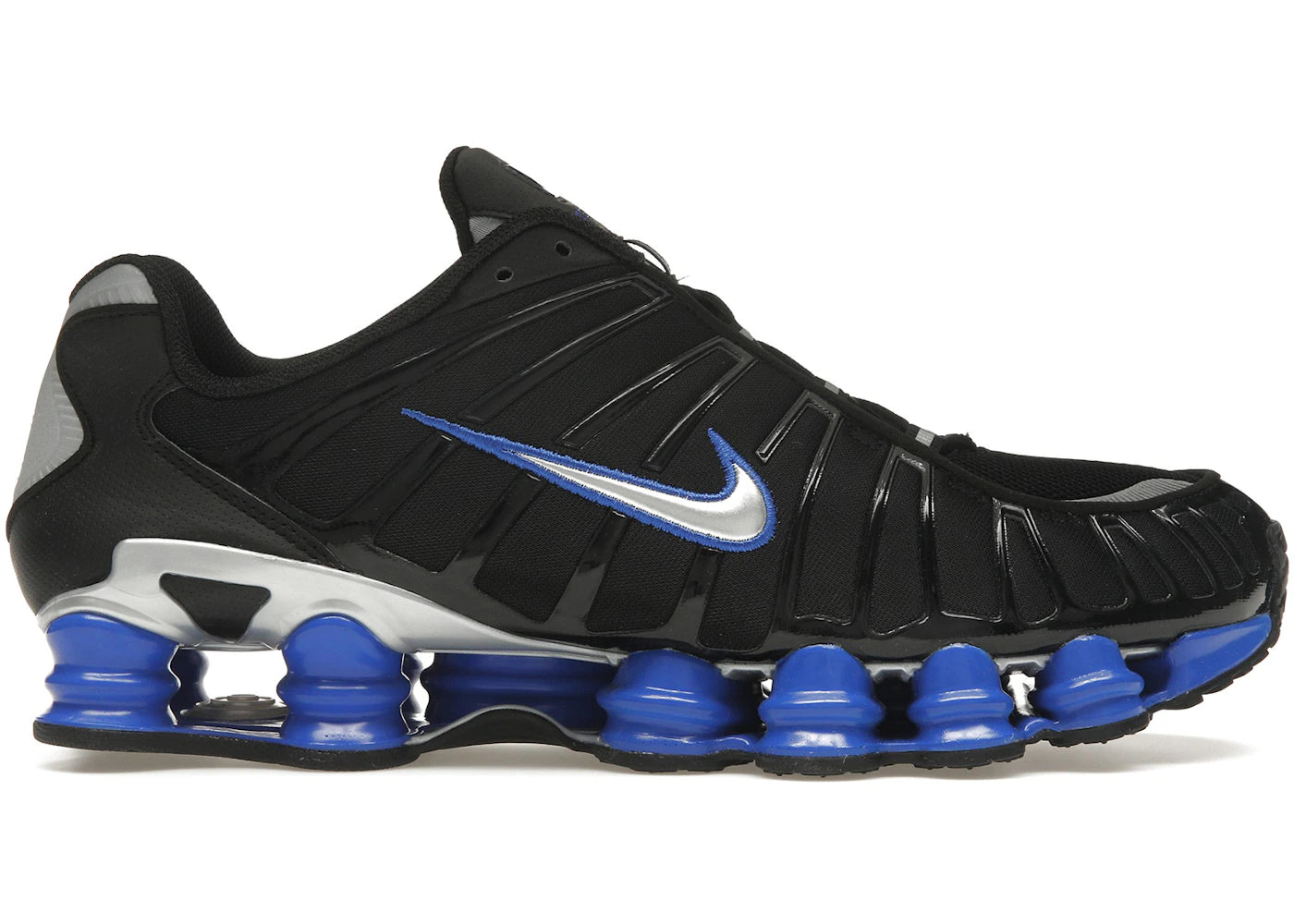 Nike Shox TL Black Racer Blue Metallic Silver - CN0151-004