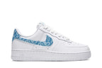 Nike Air Force 1 Low '07 Essential White Worn Blue Paisley