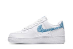 Nike Air Force 1 Low '07 Essential White Worn Blue Paisley