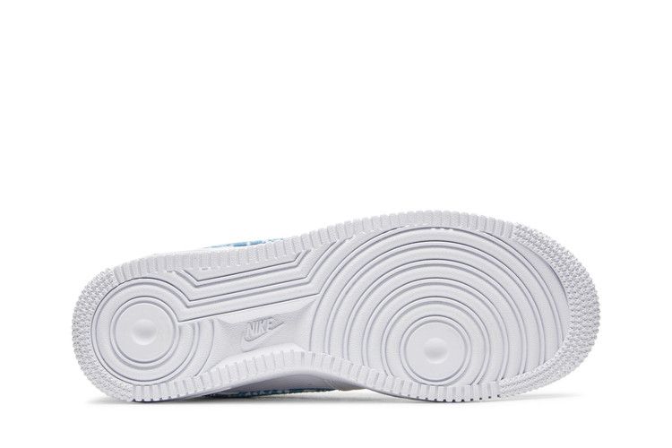 Nike Air Force 1 Low '07 Essential White Worn Blue Paisley