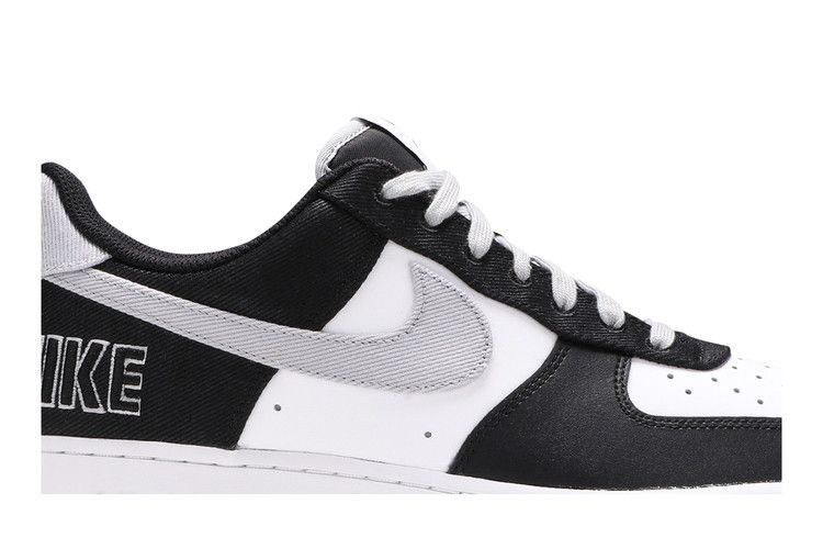 Nike Air Force 1 Low 07 LV8 EMB Black Silver