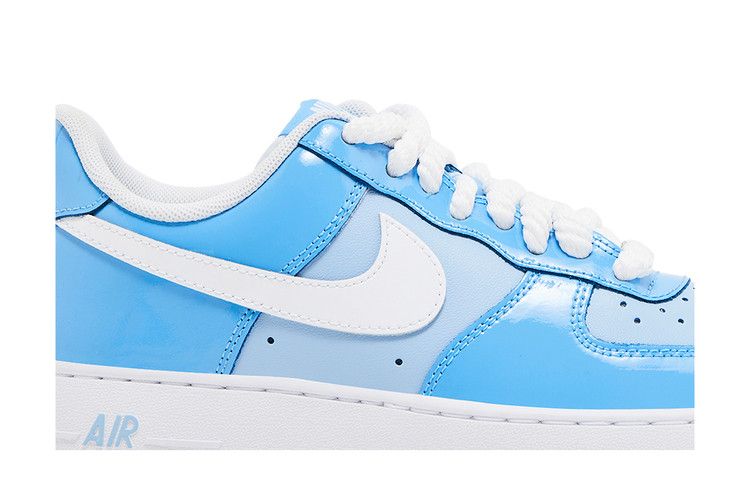 Nike Air Force 1 Low '07 LV8 Phychic Blue White Patent