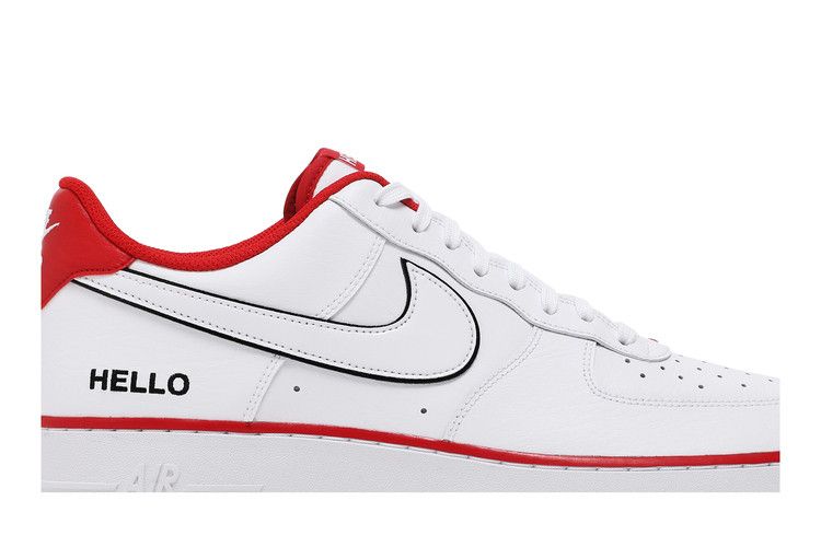 Nike Air Force 1 Low '07 LX Hello White University Red