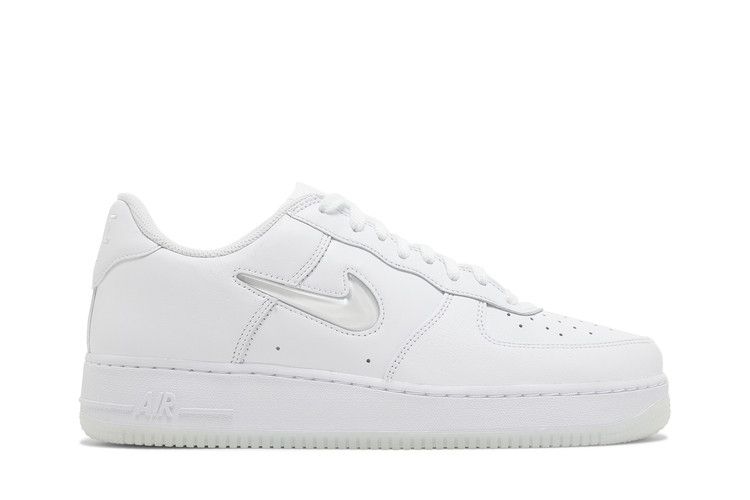 Nike Air Force 1 Low '07 Retro Color of the Month Jewel Swoosh Triple White