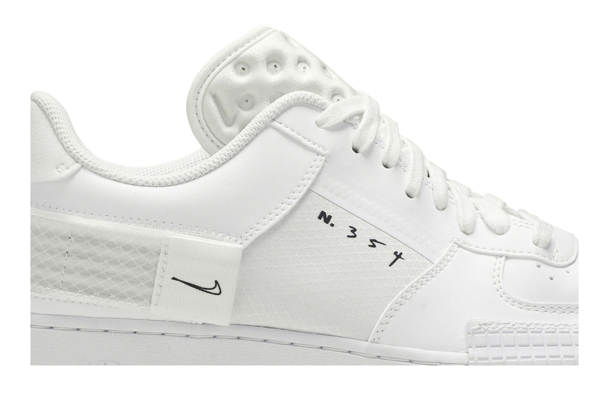 Nike Air Force 1 Low Drop Type Triple White