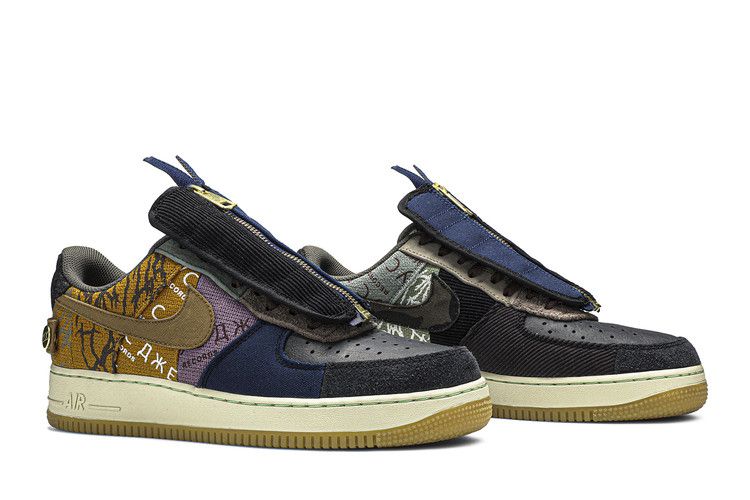 Nike Air Force 1 Low Fossil Travis Scott