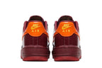 Nike Air Force 1 Low Patent Leather Dark Team Red Safety Orange