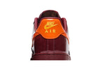 Nike Air Force 1 Low Patent Leather Dark Team Red Safety Orange