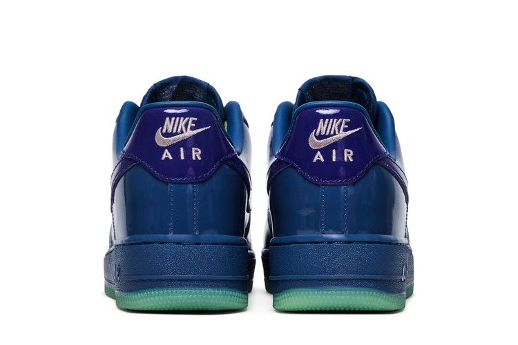 Nike Air Force 1 Low Patent Leather Mystic Navy Grape Ice