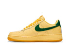 Nike Air Force 1 Low Patent Leather Topaz Gold Pine Green
