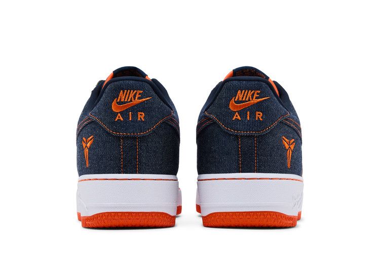 Nike Air Force 1 Low Protro Kobe Bryant Denim Obsidian Safety Orange