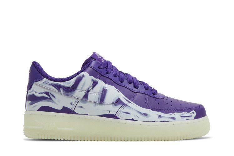 Nike Air Force 1 Low Purple Skeleton Halloween (2021)