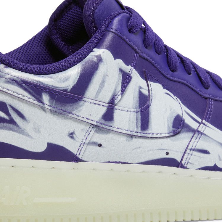 Nike Air Force 1 Low Purple Skeleton Halloween (2021)