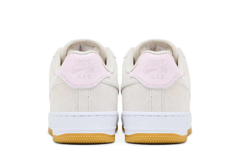 Nike SB Air Force 1 Light Orewood Brown Pink - Semelle gomme