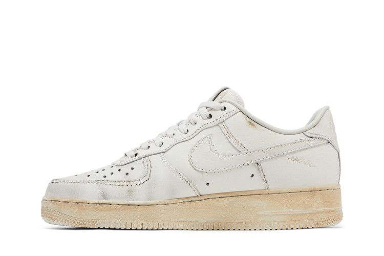 Nike Air Force 1 Low .SWOOSH Dirty Triple White